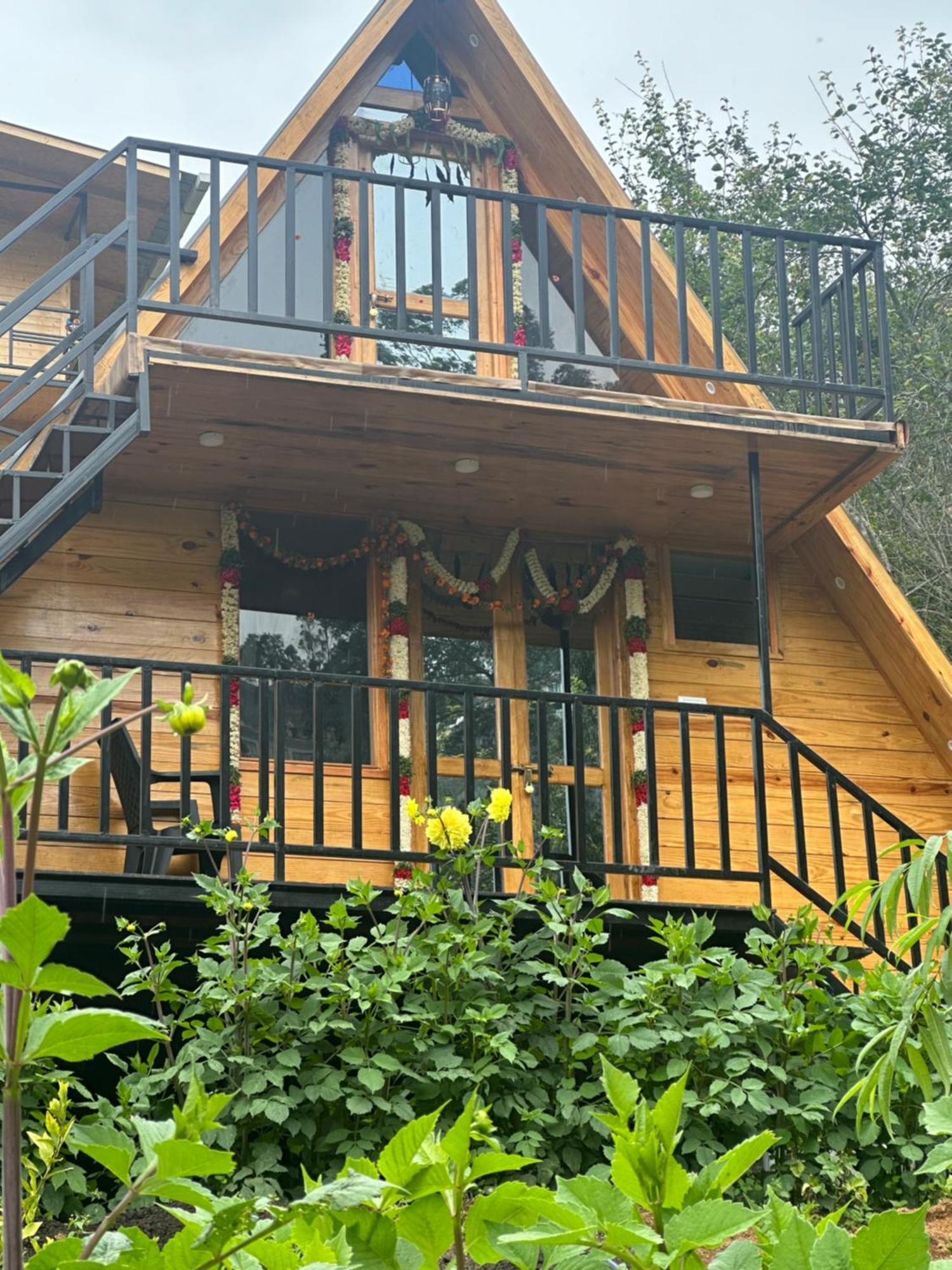 Villa Magica Mount A Frame Wood House Tamilnadu - Tamilnadu - Kodaikanal Exterior foto