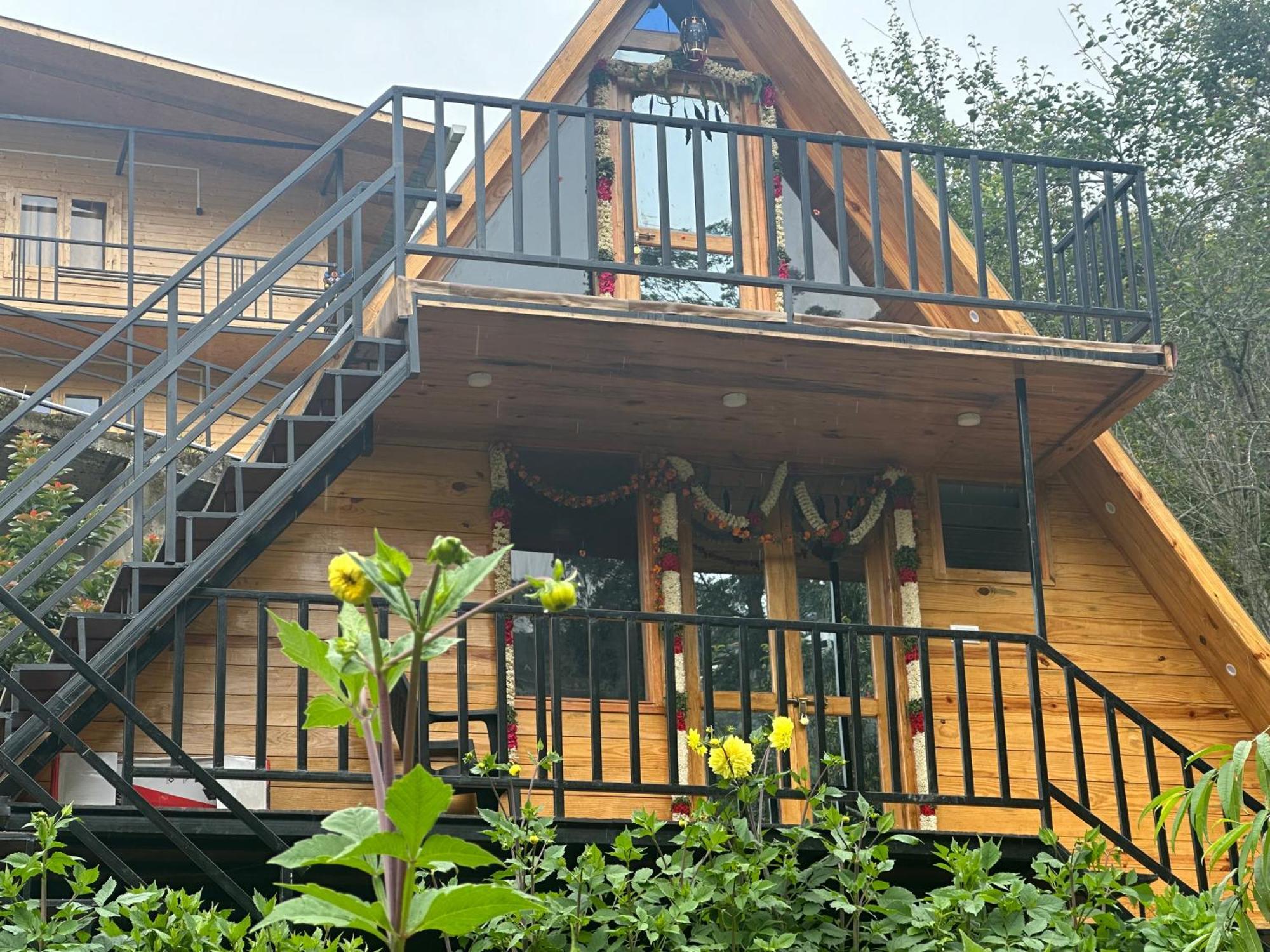Villa Magica Mount A Frame Wood House Tamilnadu - Tamilnadu - Kodaikanal Exterior foto